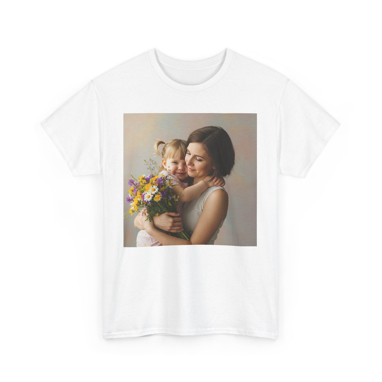 Cherished Moments Unisex Heavy Cotton Tee - Perfect for Mother's Day & Everyday Wear