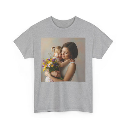 Cherished Moments Unisex Heavy Cotton Tee - Perfect for Mother's Day & Everyday Wear