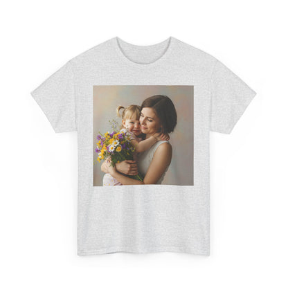 Cherished Moments Unisex Heavy Cotton Tee - Perfect for Mother's Day & Everyday Wear