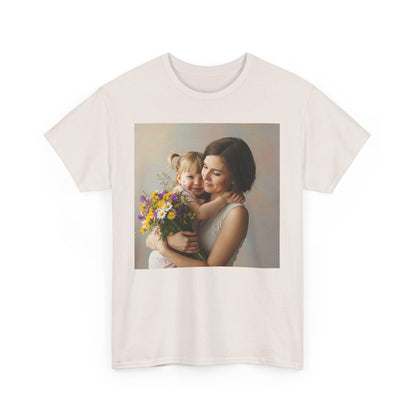 Cherished Moments Unisex Heavy Cotton Tee - Perfect for Mother's Day & Everyday Wear
