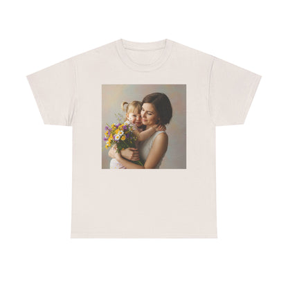 Cherished Moments Unisex Heavy Cotton Tee - Perfect for Mother's Day & Everyday Wear