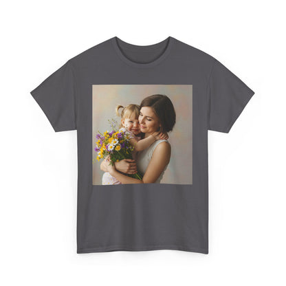 Cherished Moments Unisex Heavy Cotton Tee - Perfect for Mother's Day & Everyday Wear