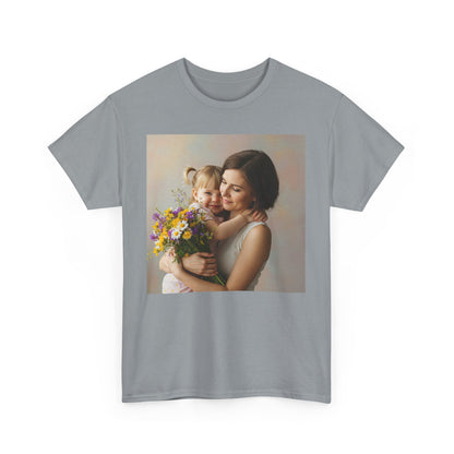 Cherished Moments Unisex Heavy Cotton Tee - Perfect for Mother's Day & Everyday Wear