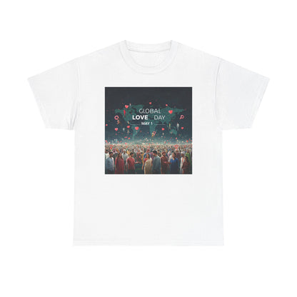 Global Love Day Unisex Heavy Cotton Tee