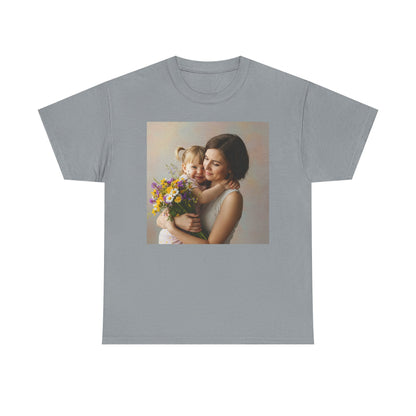 Cherished Moments Unisex Heavy Cotton Tee - Perfect for Mother's Day & Everyday Wear