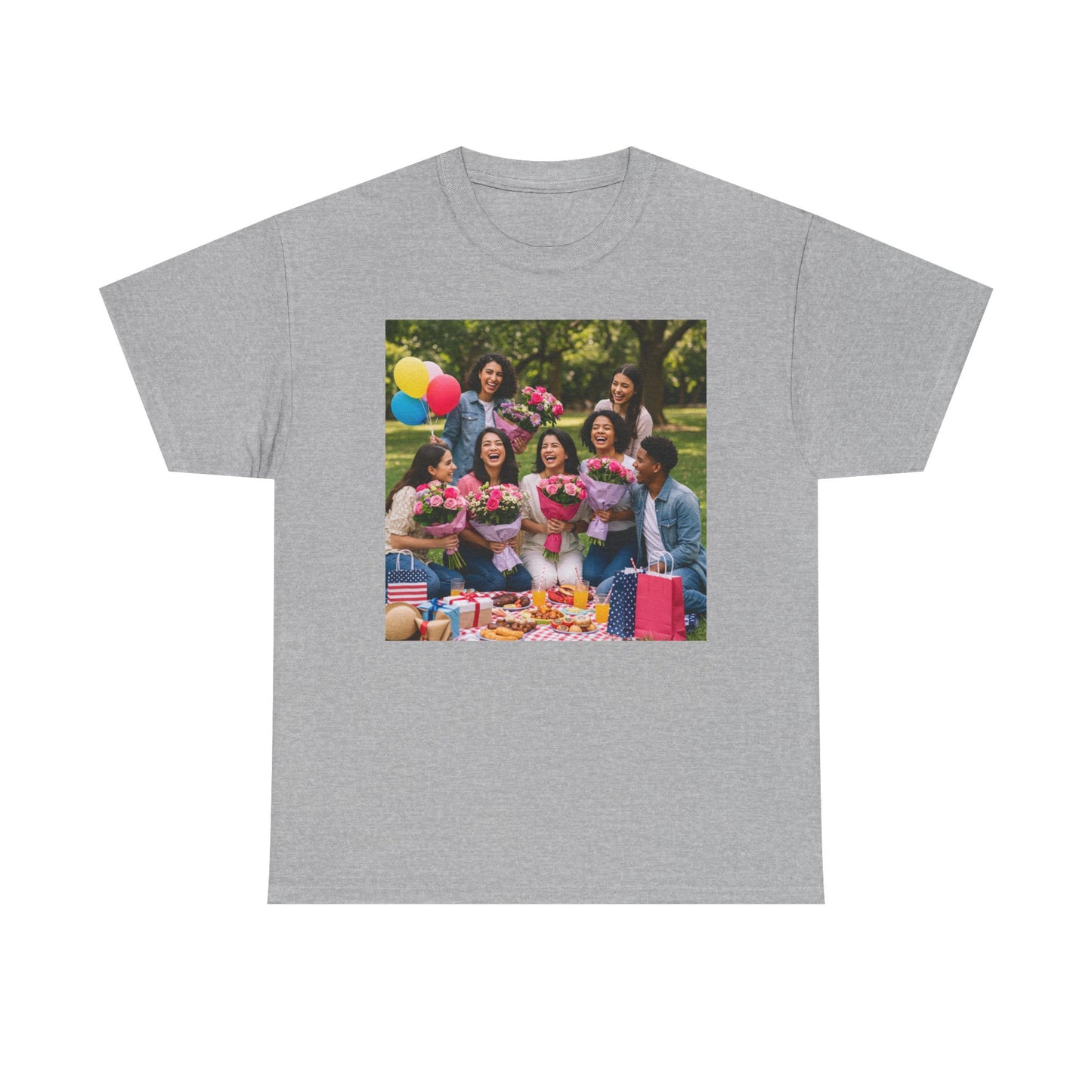 Mothers Day Cherished Moments Unisex Heavy Cotton Tee - Perfect for Mother's Day & Everyday Wear