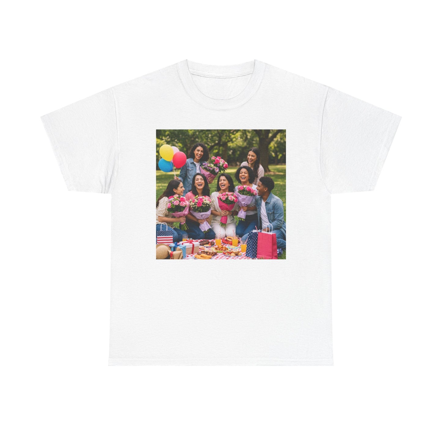 Mothers Day Cherished Moments Unisex Heavy Cotton Tee - Perfect for Mother's Day & Everyday Wear