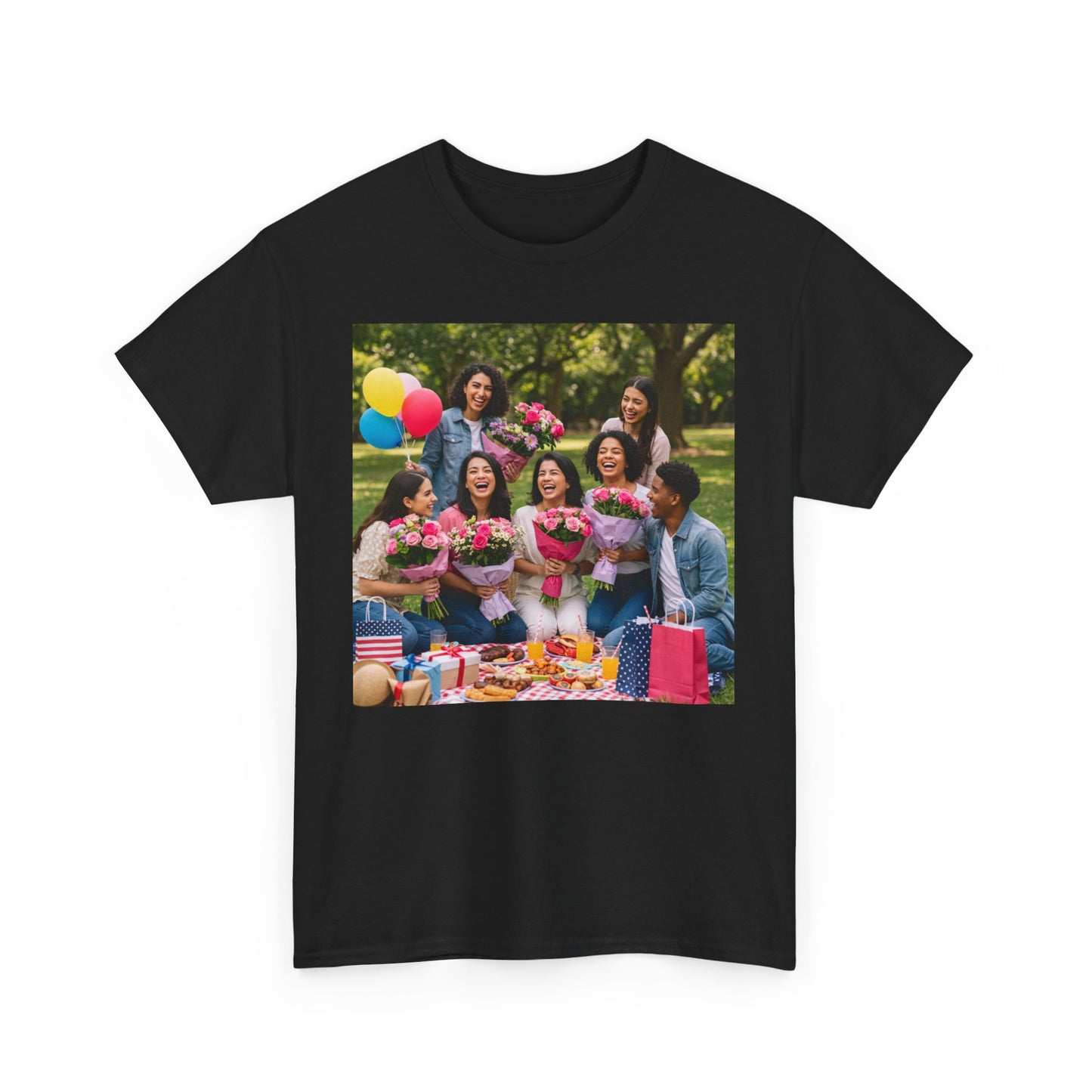 Mothers Day Cherished Moments Unisex Heavy Cotton Tee - Perfect for Mother's Day & Everyday Wear