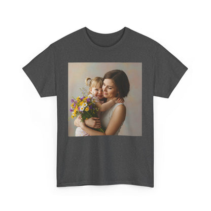 Cherished Moments Unisex Heavy Cotton Tee - Perfect for Mother's Day & Everyday Wear