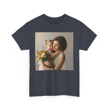 Cherished Moments Unisex Heavy Cotton Tee - Perfect for Mother's Day & Everyday Wear