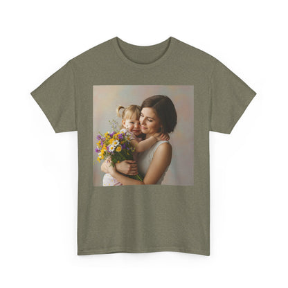 Cherished Moments Unisex Heavy Cotton Tee - Perfect for Mother's Day & Everyday Wear