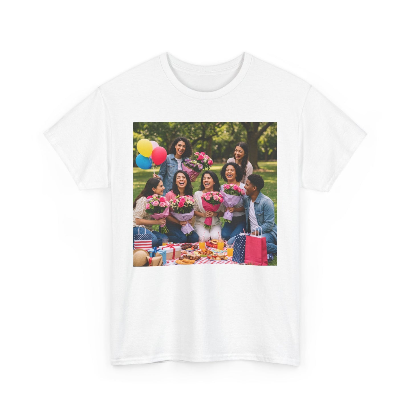 Mothers Day Cherished Moments Unisex Heavy Cotton Tee - Perfect for Mother's Day & Everyday Wear